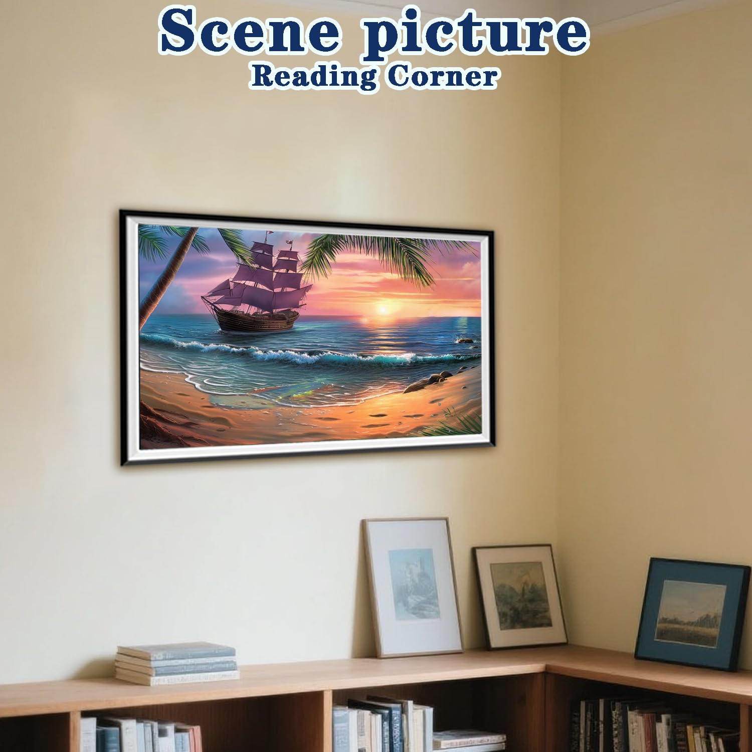 Nieuw Binnen 5d Diy Diamond Painting Zeegezicht Serie Verf Met Diamant Mozaïek A Nieuw Binnen 5d Diy Diamond Painting Zeegezicht Serie Verf Met Diamant Mozaïek A