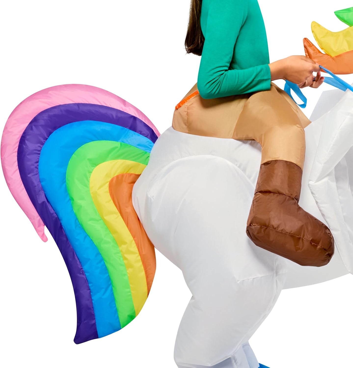 Rubies Unicorn Inflatable Costume for Kids, Girl's One Size