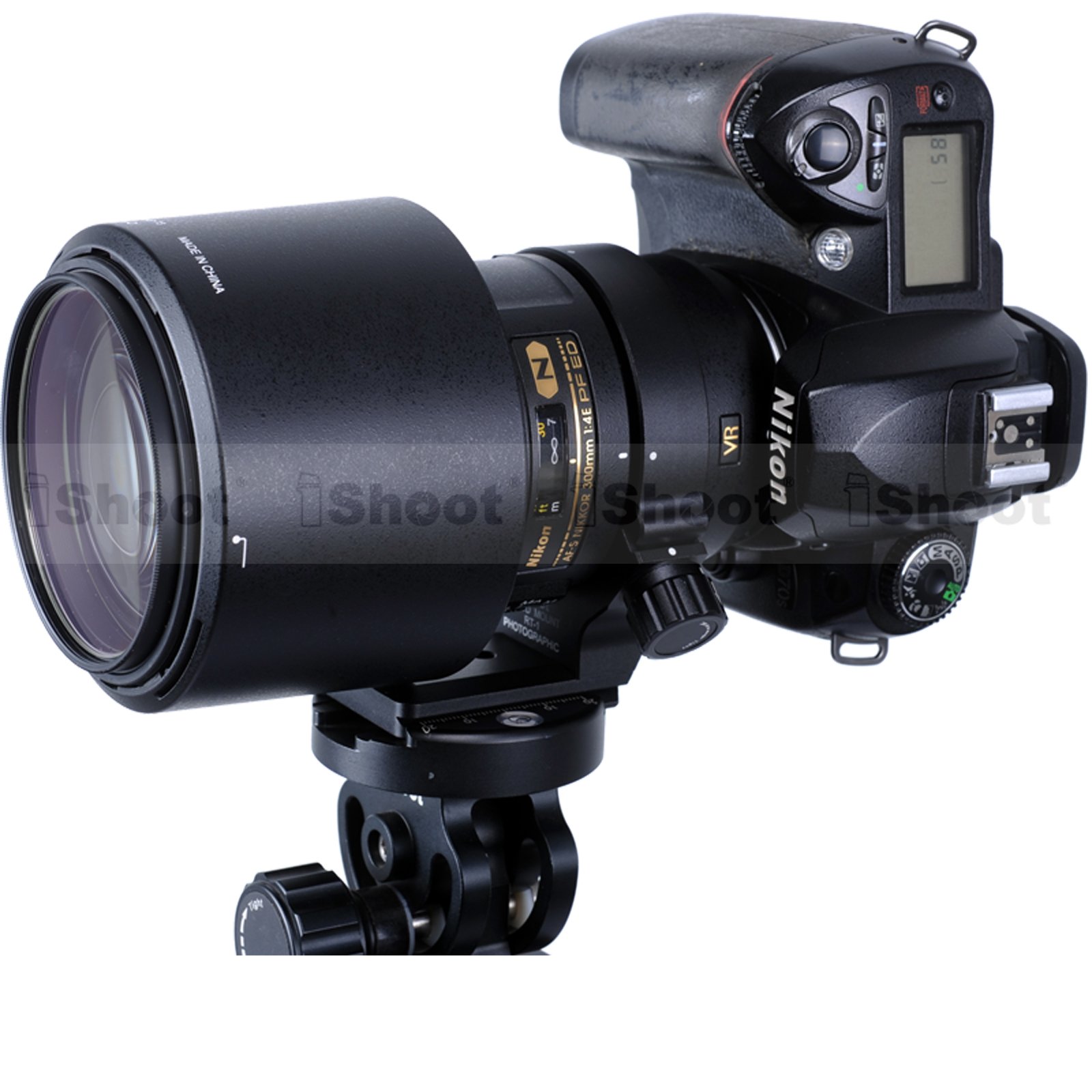 Obiettivo treppiede anello di montaggio per Nikon RT 1 Nikkor AF-S 300 mm F/4E PF ed VR e 70 – 200 mm F/4G ED VR – con Piastra a sgancio rapido