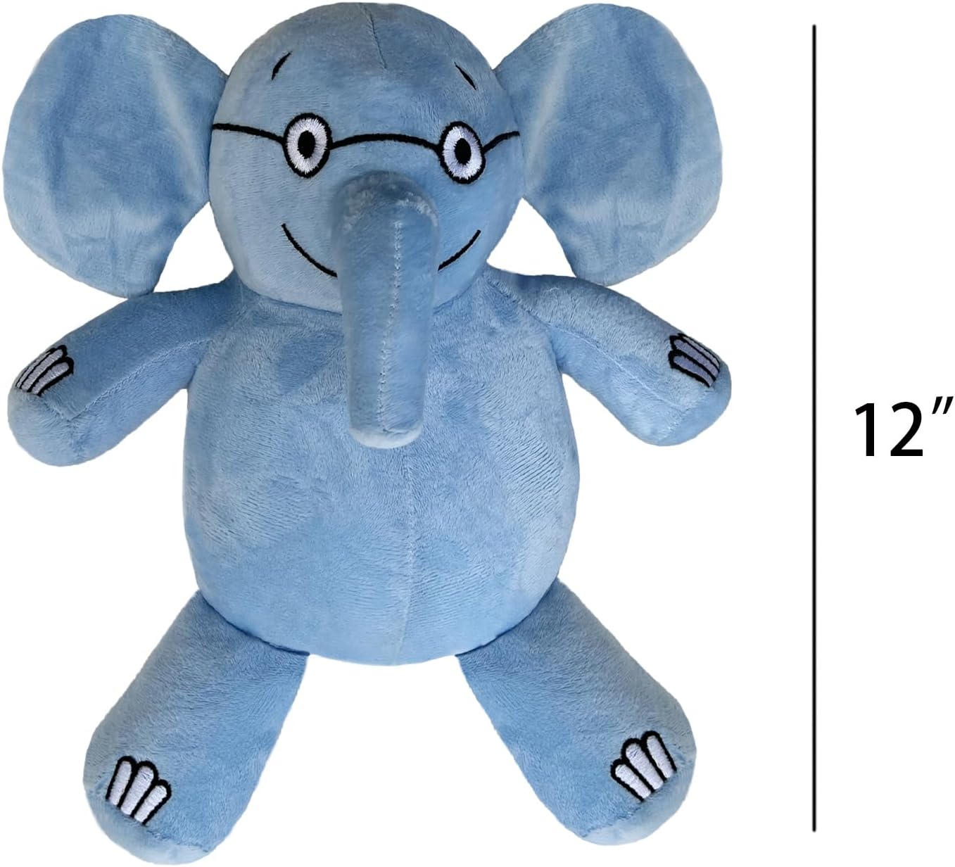 New Blue Elephant and Pink Pig Plush Toys,for Boys and Girls Animal Toys,Christmas Valentine's Day Room Decoration Party Gifts (2PC)