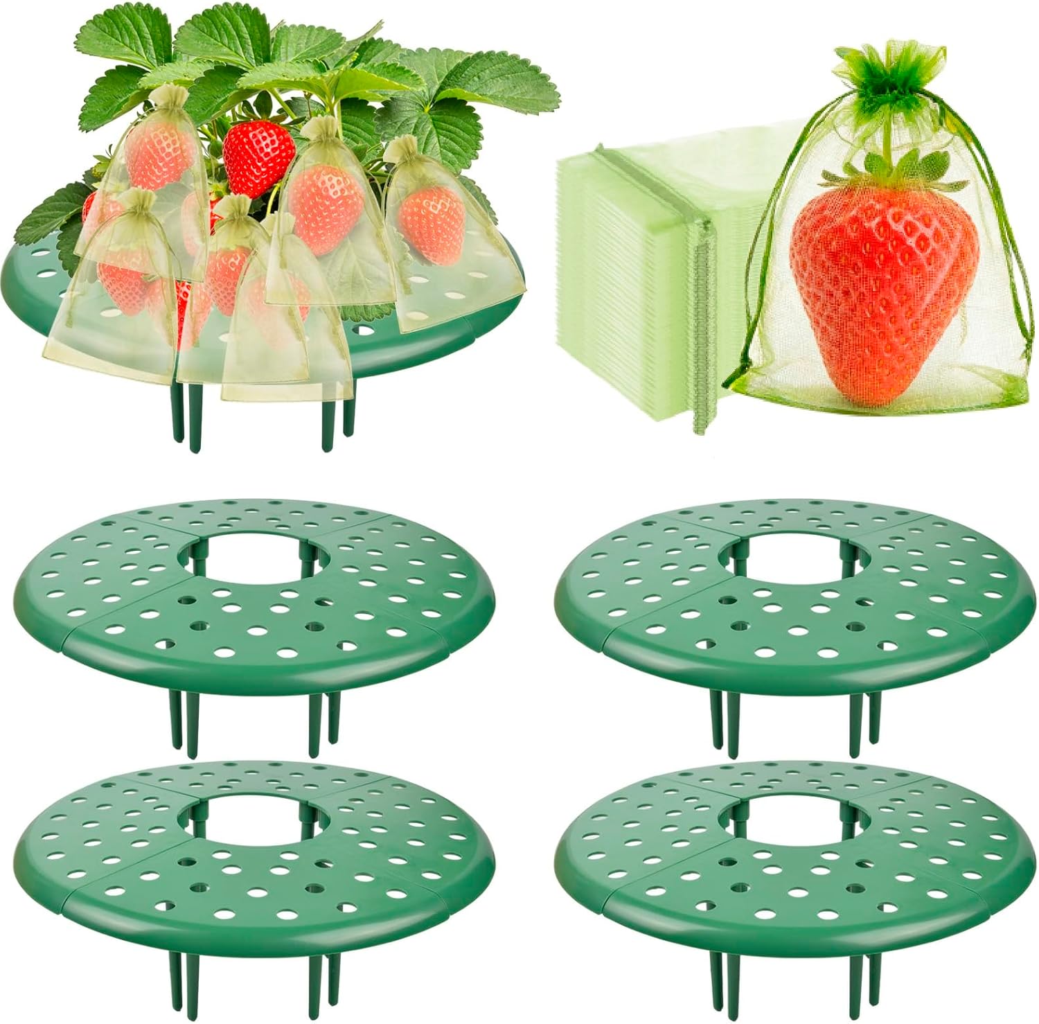 Strawberry Plant Support Planter Protector - Garden Accessories Trellis