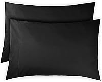 Vista 122 de Southshore Fine Linens® - Vilano® Springs - Par de fundas de almohada plisadas, color verde azulado, estándar (Queen)