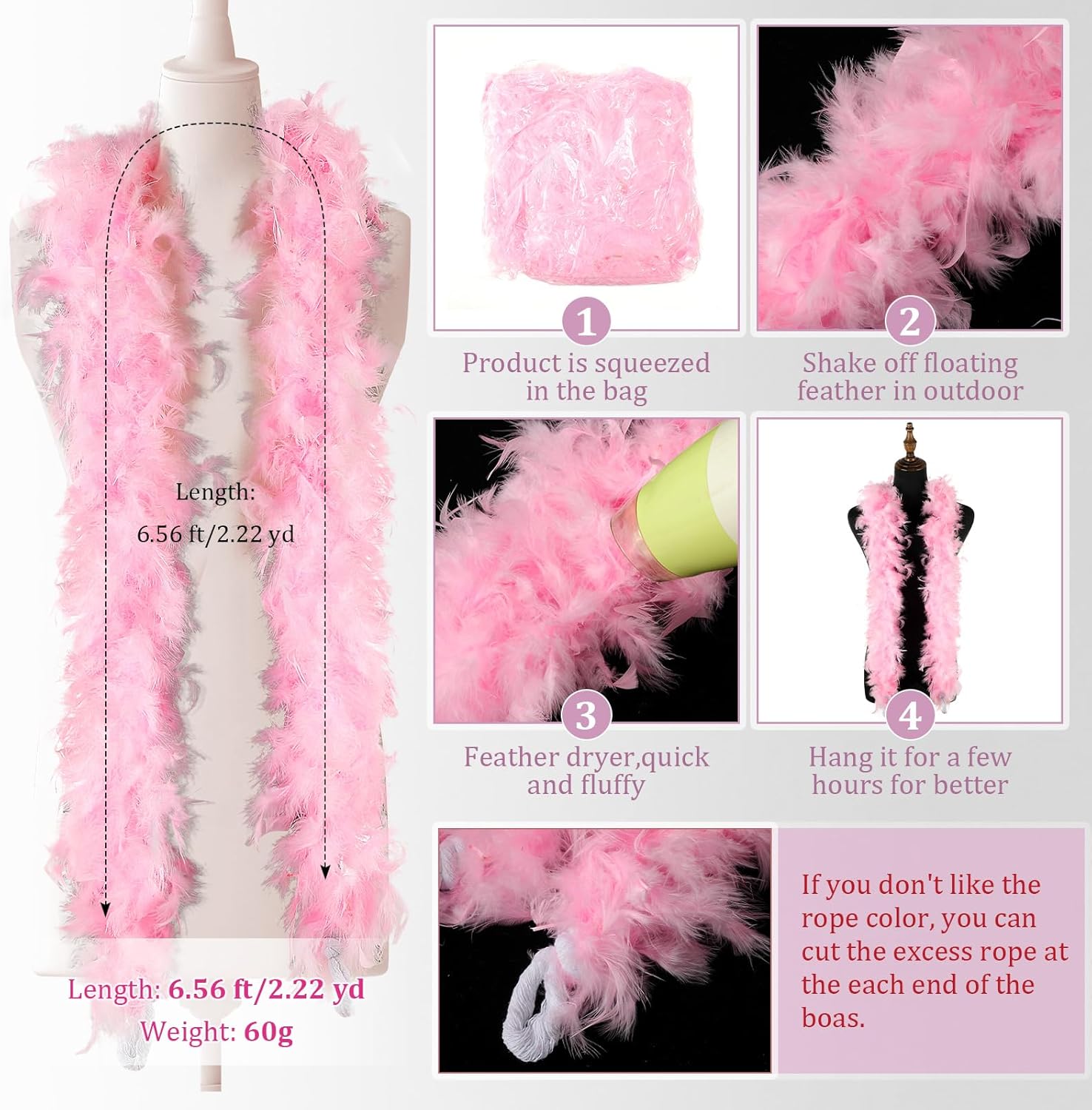 Haysandy 5 Pcs Pig Costume Accessories Set Pig Headband Animal Fancy Costume Kit for Adult Halloween Cosplay Party Dress up - Image 2