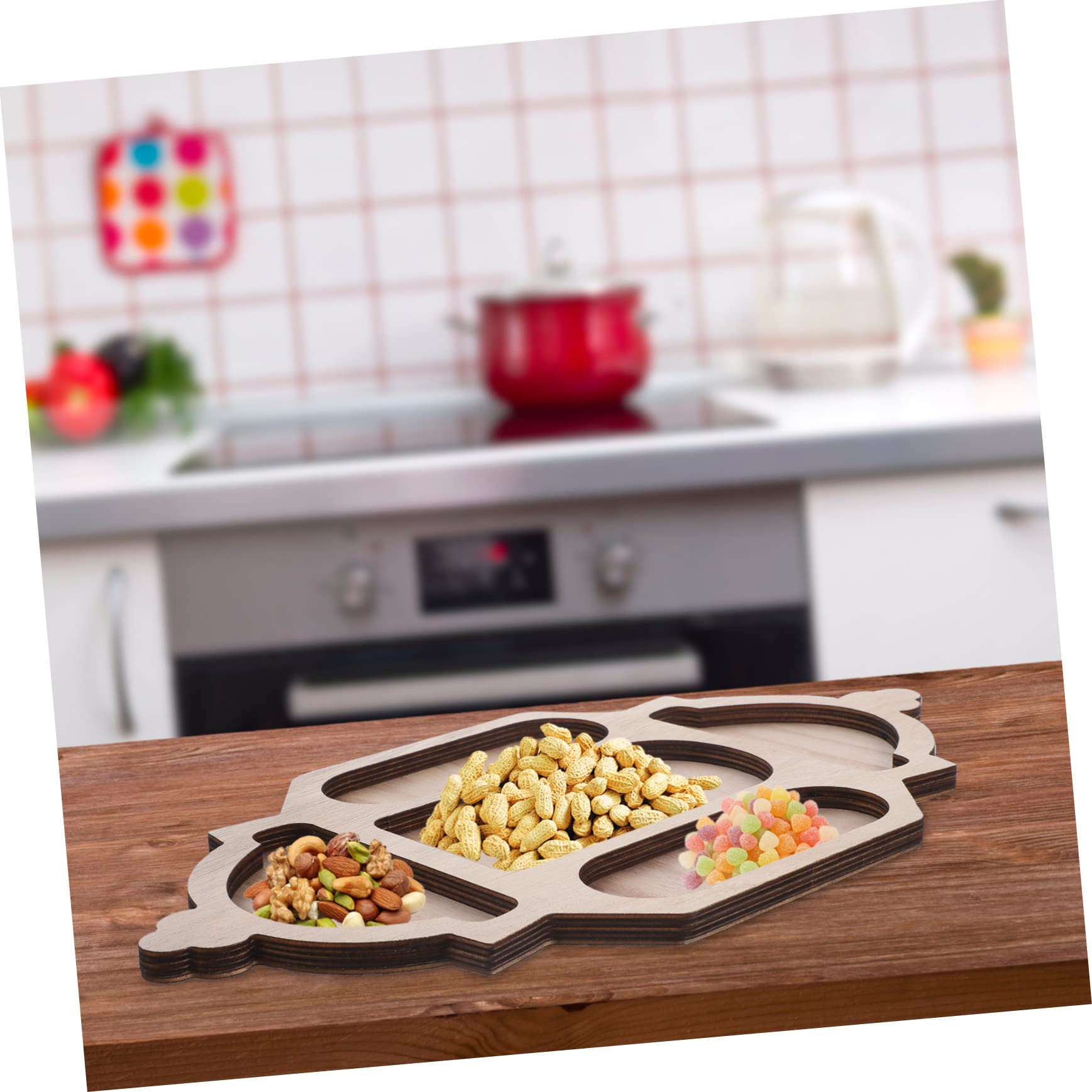 (*)様 プリンタートレイみたいな木製仕切りトレーの中にもっと小さな仕切りトレー 739-049B 木製プリンタートレイ ブラウン 1個 SG Wonder zone