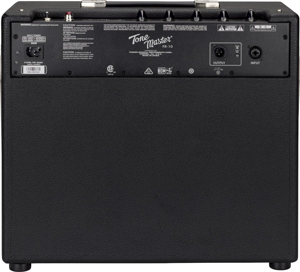 Amazon | Fender/Tone Master FR-10 フェンダー フルレンジパワード 
