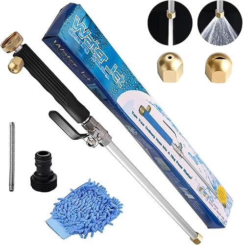 Jetsono - Lavadora de alta presión, lavadora de alta presión 2 en 1, lavadora de alta presión Jetson, para limpieza de valla de pared de suelo,