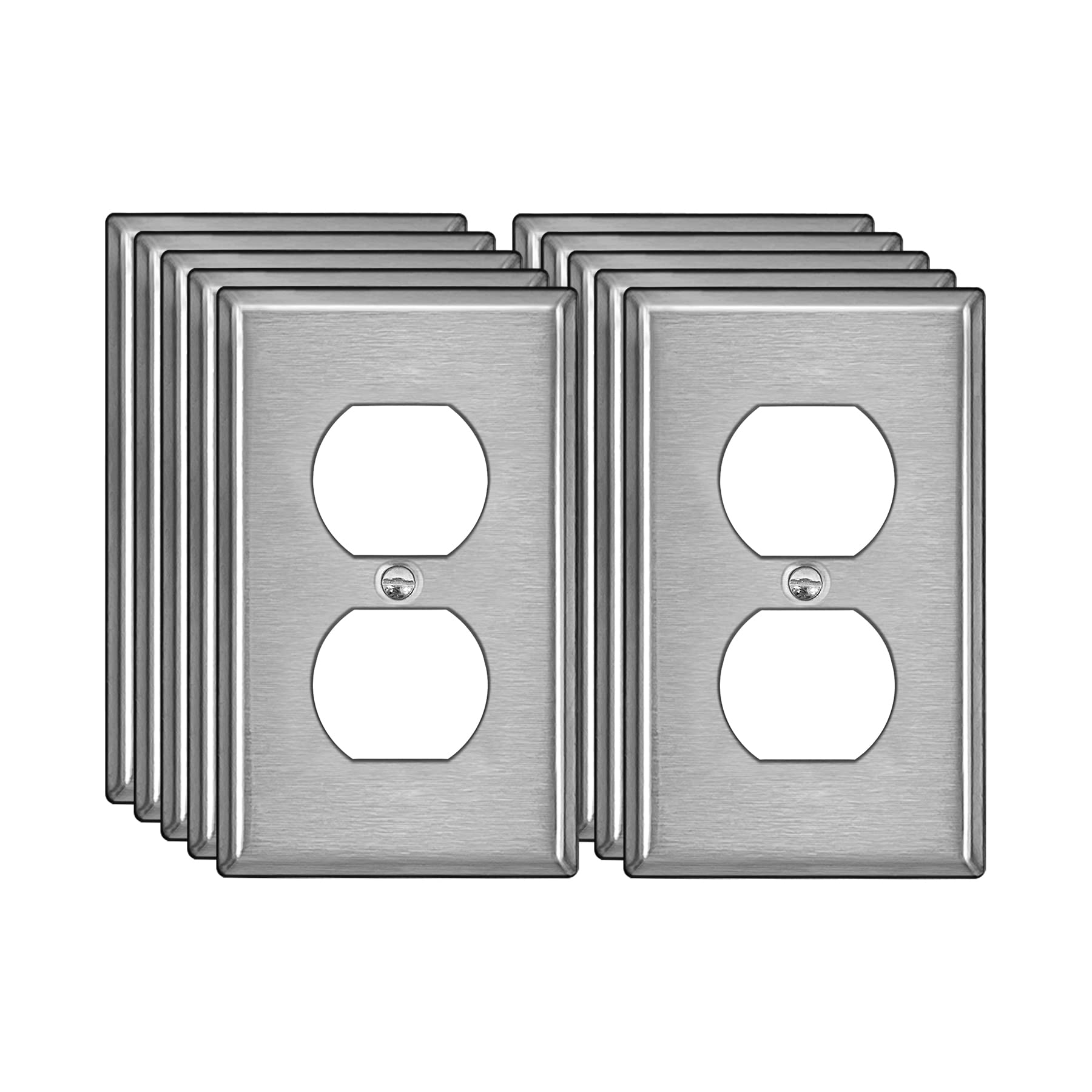 BESTTENStandard Wall Plate USWP1-AS1-S-10PK-CH