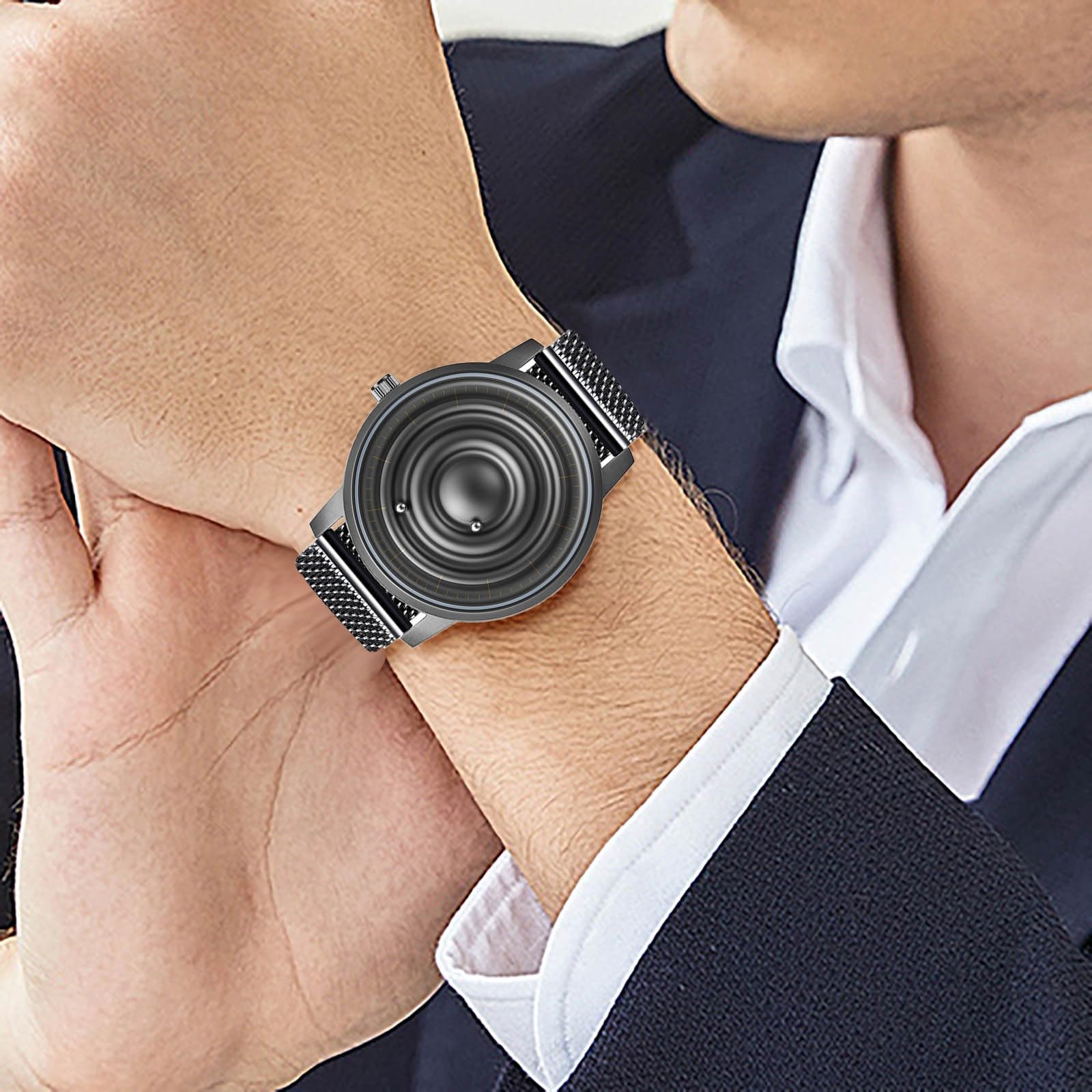 Orologi da uomo Tech Watch design unisex tendenza galleggiante