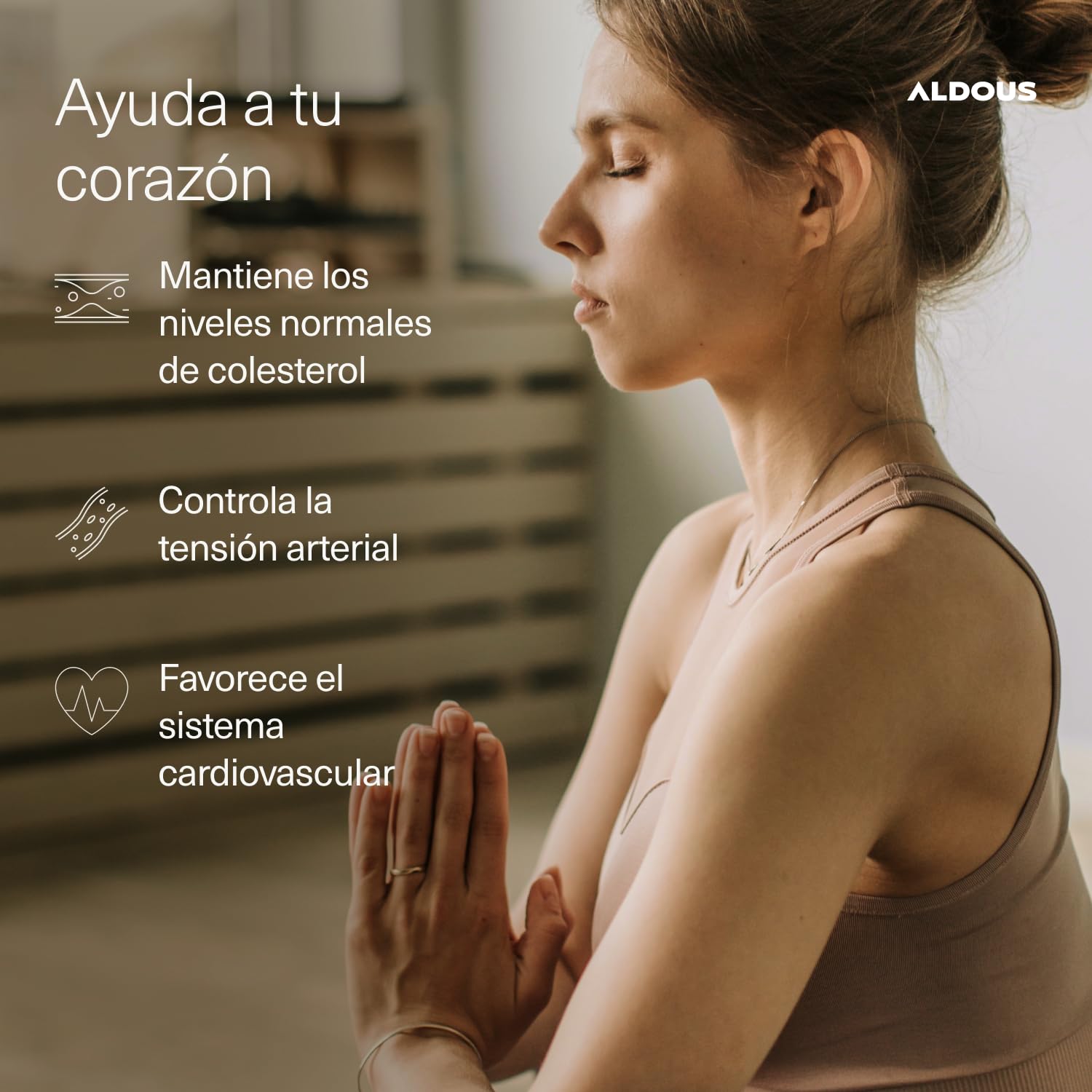 Levadura de Arroz Rojo Coenzima Q10 Baja tu Colesterol - 400 Comprimidos - Función Normal del Corazón - Para Más de 1 Año - 2,99 mg de Monacolina Pura - Libre de Citrinina - Monacolina K - ALDOUS