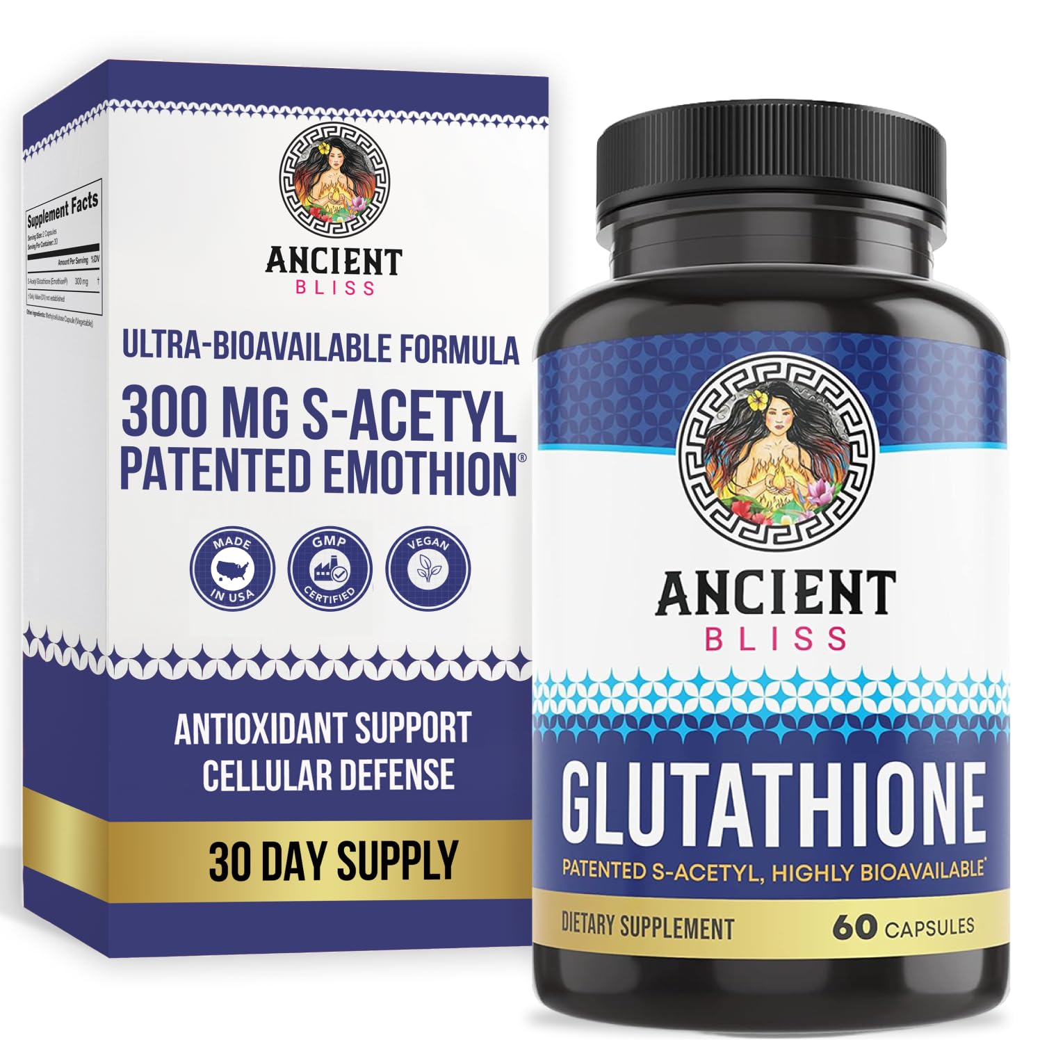ancient glutathione Amazon.com: Ancient Bliss S-Acetyl Glutathione Supplement – Plant-Based  Antioxidant Formula for Daily Wellness – 60 Vegan Capsules : Health &  Household