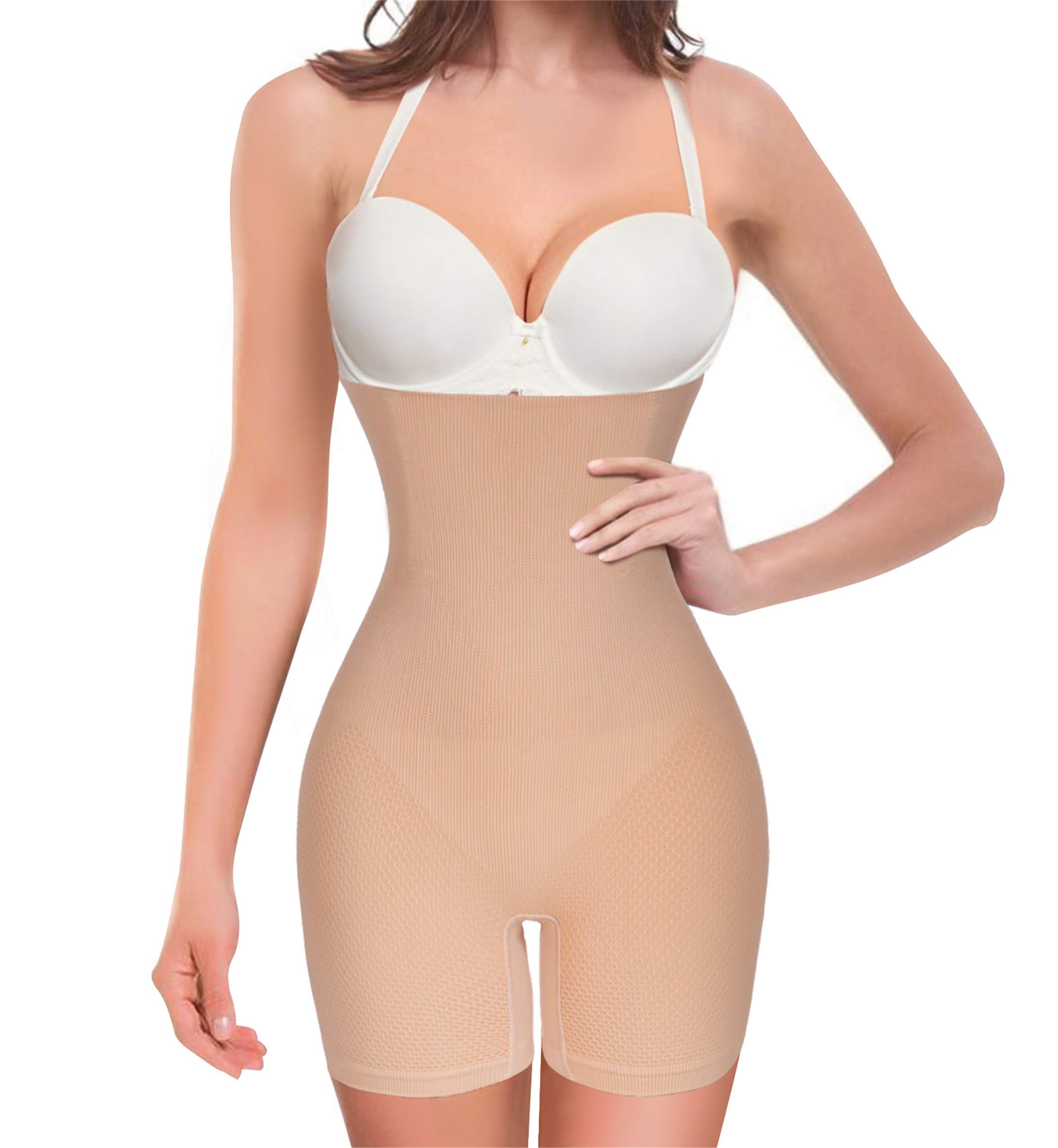 SLIMBELLE Donna Vita Alta Tanga Guaina Mutande Contenitive Perizomi Intimo Modellante Pancia Piatta Slip Shapewear Elastico Invisibile Thong
