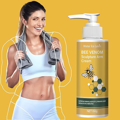 Miniatura 5 de Crema de escultura BEE VENOM para esculpir, esculpir y tonificar para brazos y cuerpo, suaviza el aspecto de las arrugas, hidrata profundamente,