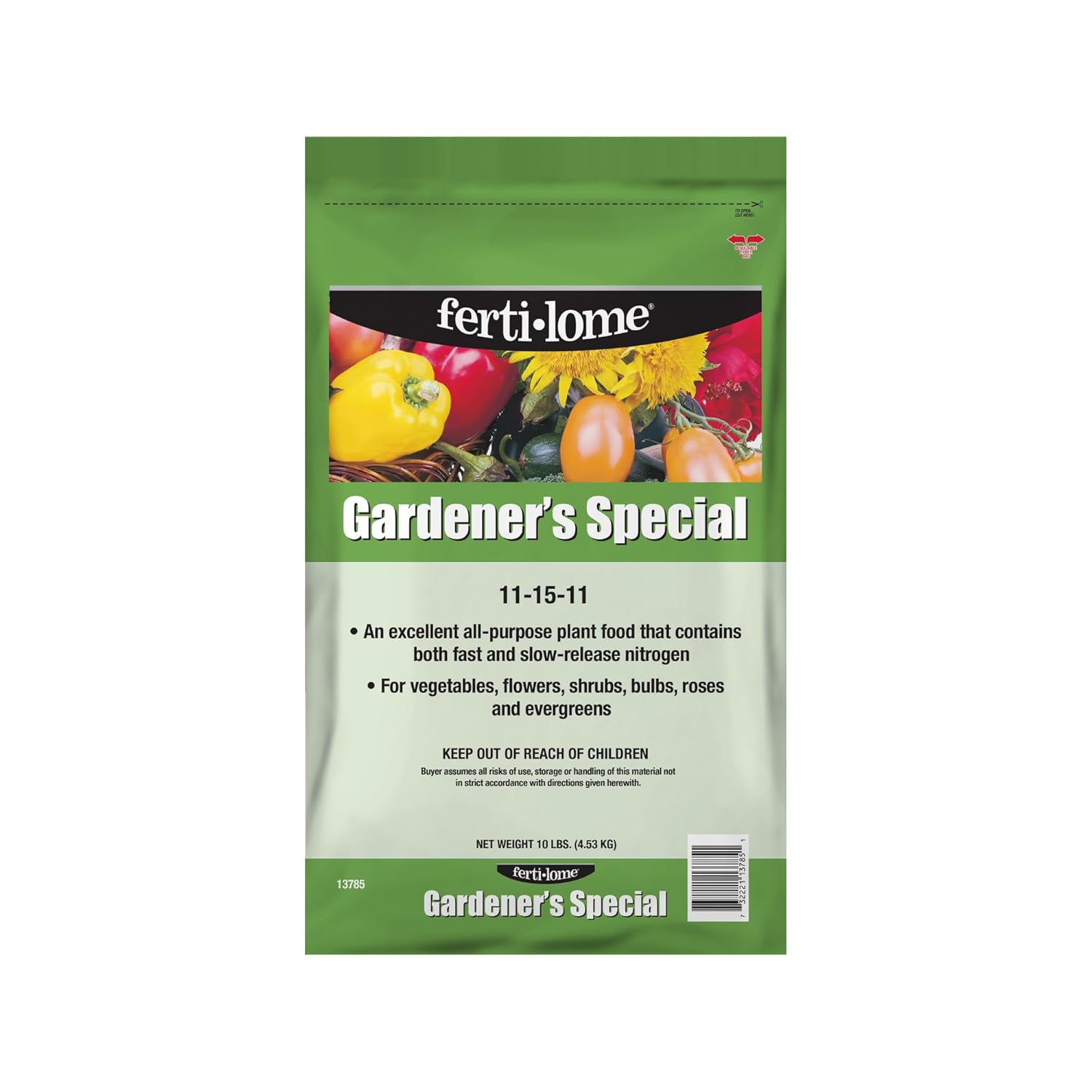 Fertilome (13785) Gardener's Special Plant Food 11-15-11 (10 lbs.)