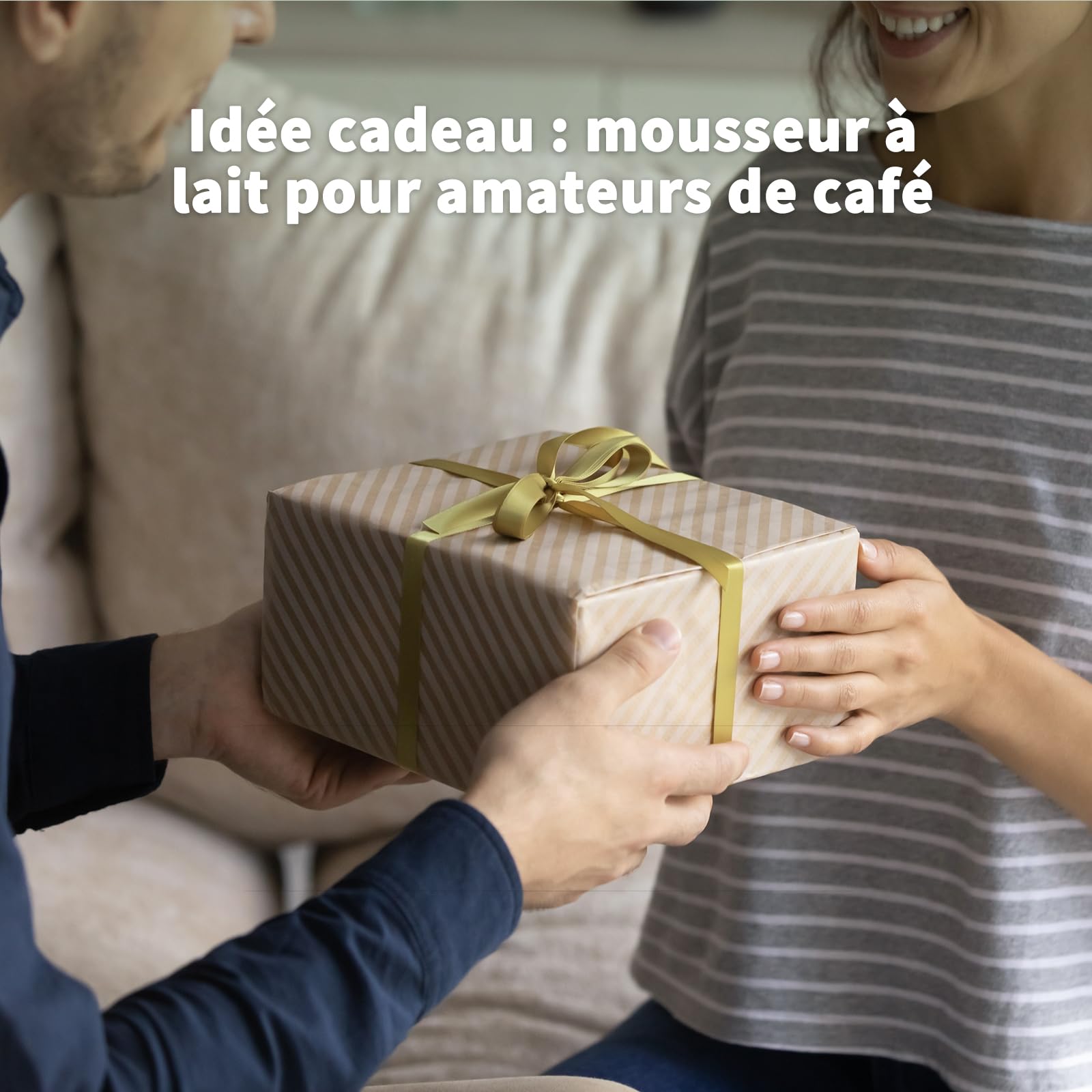 Mousseur à lait Maestri House, 12 en 1 600 ml Mousseur à lait électrique avec température et force de mousse variables, commande Smart Touch, pour Latte Cappuccino, Chocolat chaud, Lait chaud