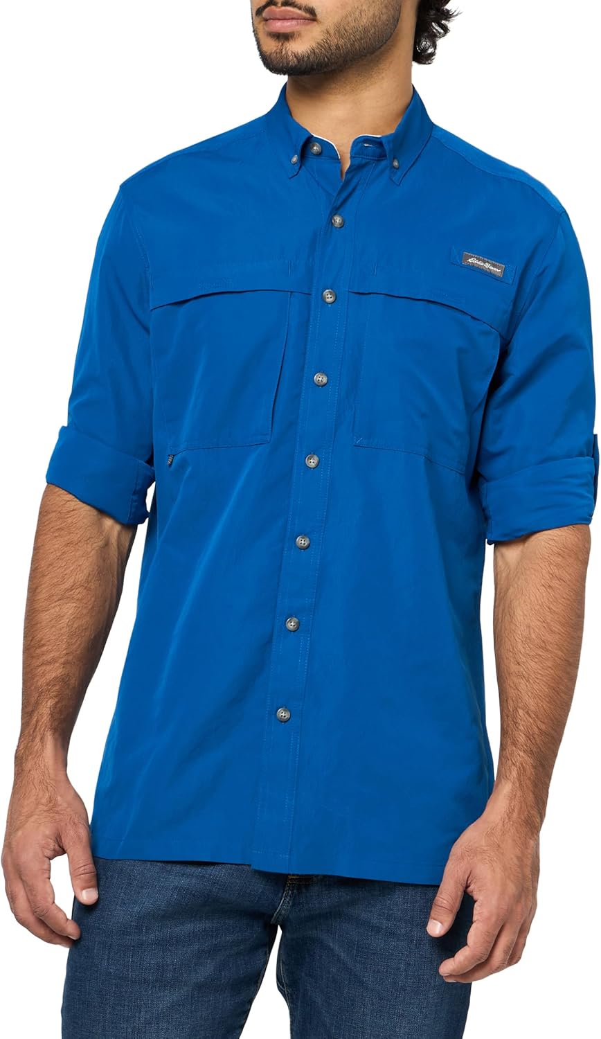 Eddie Bauer Men's Ripstop Guide Long-Sleeve Shirt