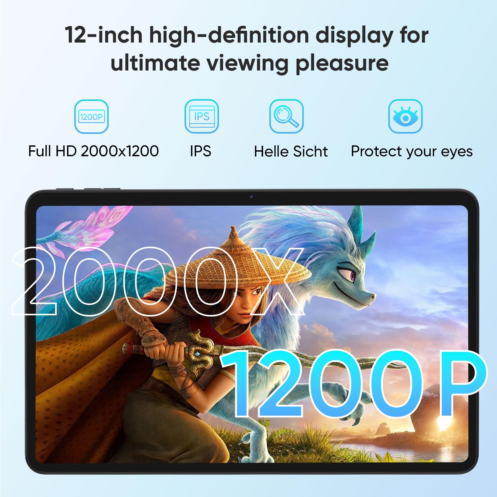 Amazon.co.jp: HNVHNV Android 15タブレット、12インチタブレット 20GB