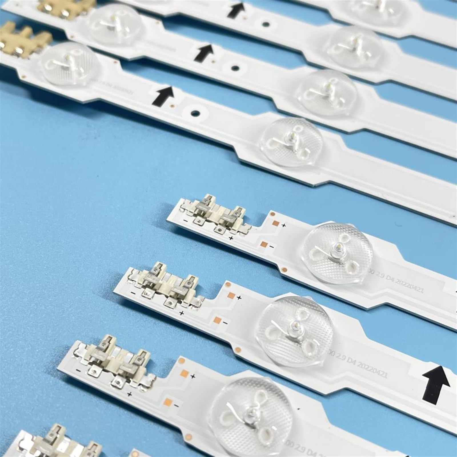 Striscia LED 14 LED Compatibile for TV 50" UE50HU7000 UA50HU7000 LM41-00088Y for BN41-02223A BN96-32178A BN96-32179A 2014SVS_UHD_50_3228