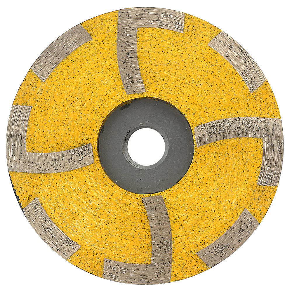 YIJING 4 Diamond Resin Filled Grinding Wheel Diamond Cup Wheel Medium Grit with Thread 58-11 for Grinding Stone,Concrete