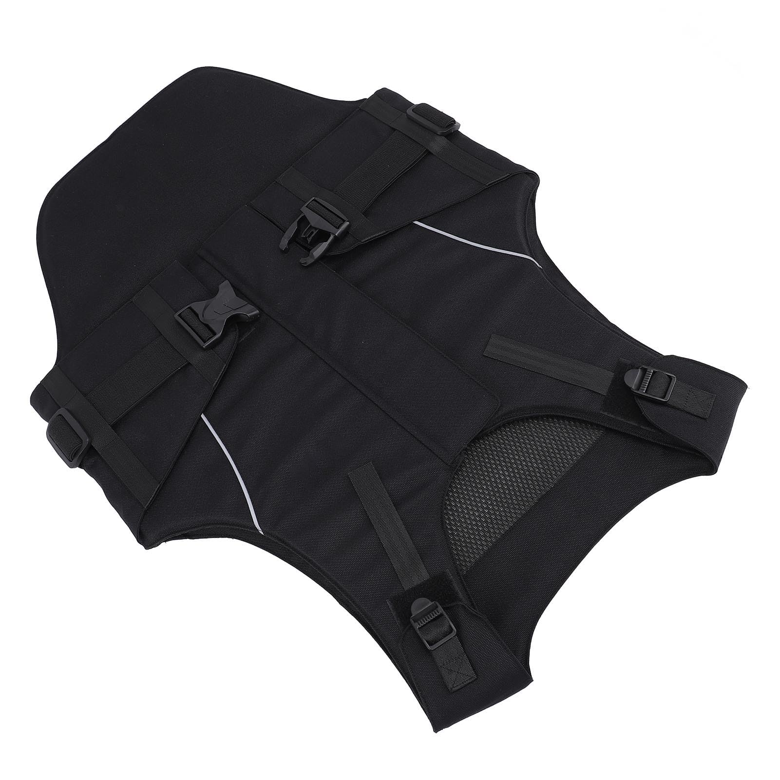 Shock Absorbing Equestrian Vest, EVA Foam Cushion, Adjustable Straps and Breathable Fabric, Unisex, for Horse Riding (M)
