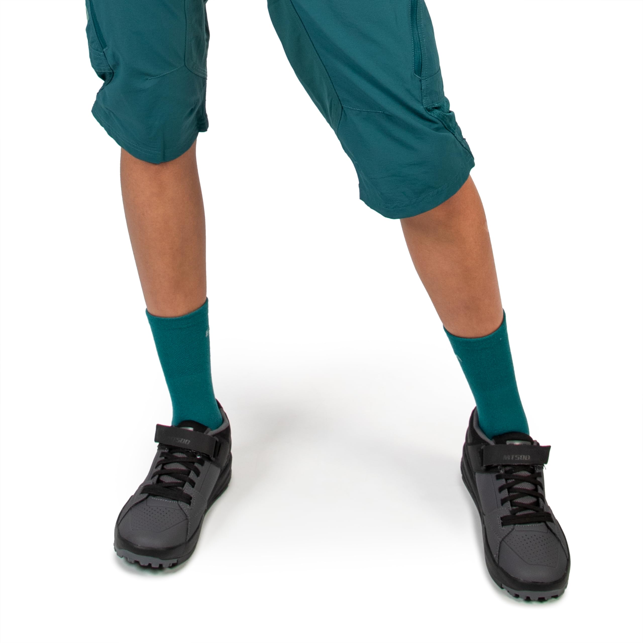 Endura Coolmax Race - Calcetines de ciclismo para mujer (paquete triple)
