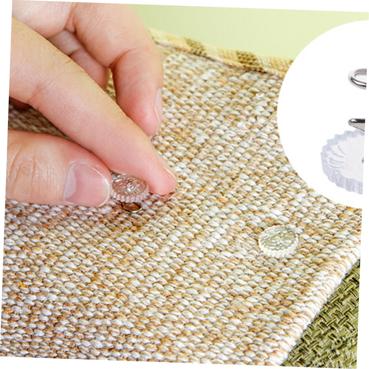 SOLUSTRE 4 Boxes Quilt Holder Fixing Clip Quilt Fixing Clips Blanket Clips for Bedding Removable Quilt Fixing Fasteners Quilt Fixed Button Quilt Cover Fixing Quilt Quilt Fixing Clip