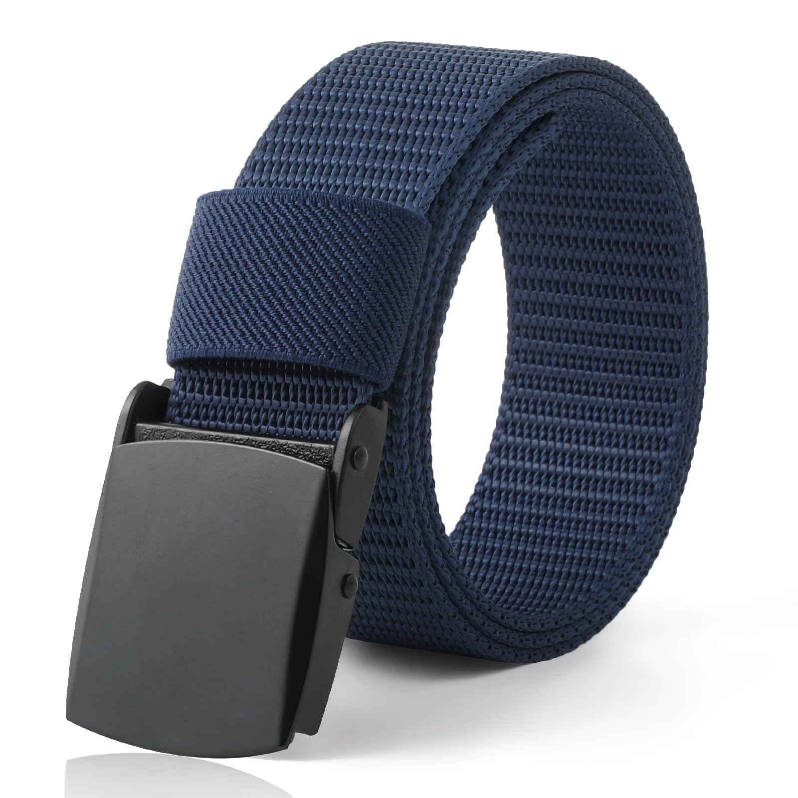 AWAYTR Nylon Boys Baseball Belt - Kids Golf Belt with Metal Buckle for Softball Pants School Uniform Jeans