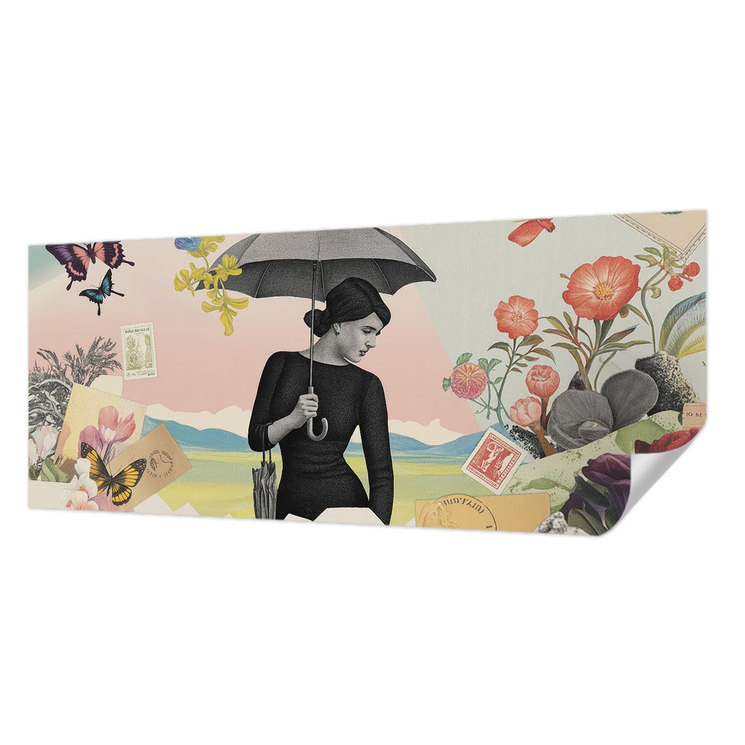 Revêtement mural autocollant résistant aux taches Tulup 250x104 cm haute qualité panoramique