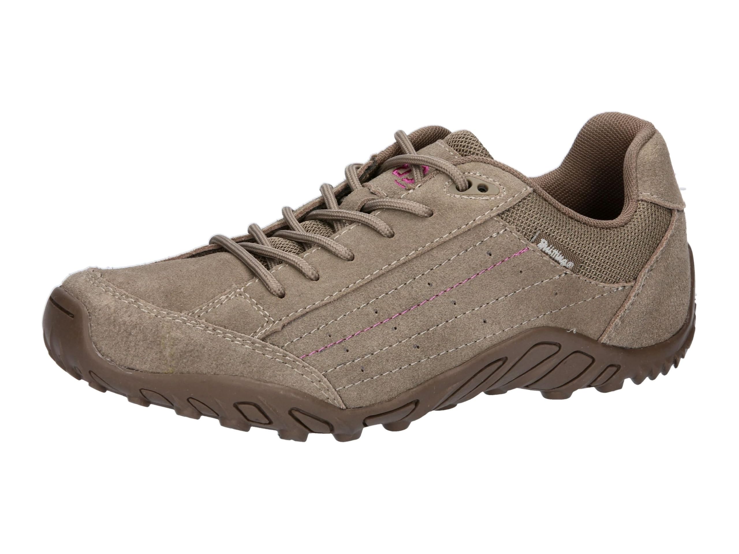 Brütting Women's Racewalk Walking Shoe, Grey/Pink, 41 EU, Grey-Pink, 8.5 UK