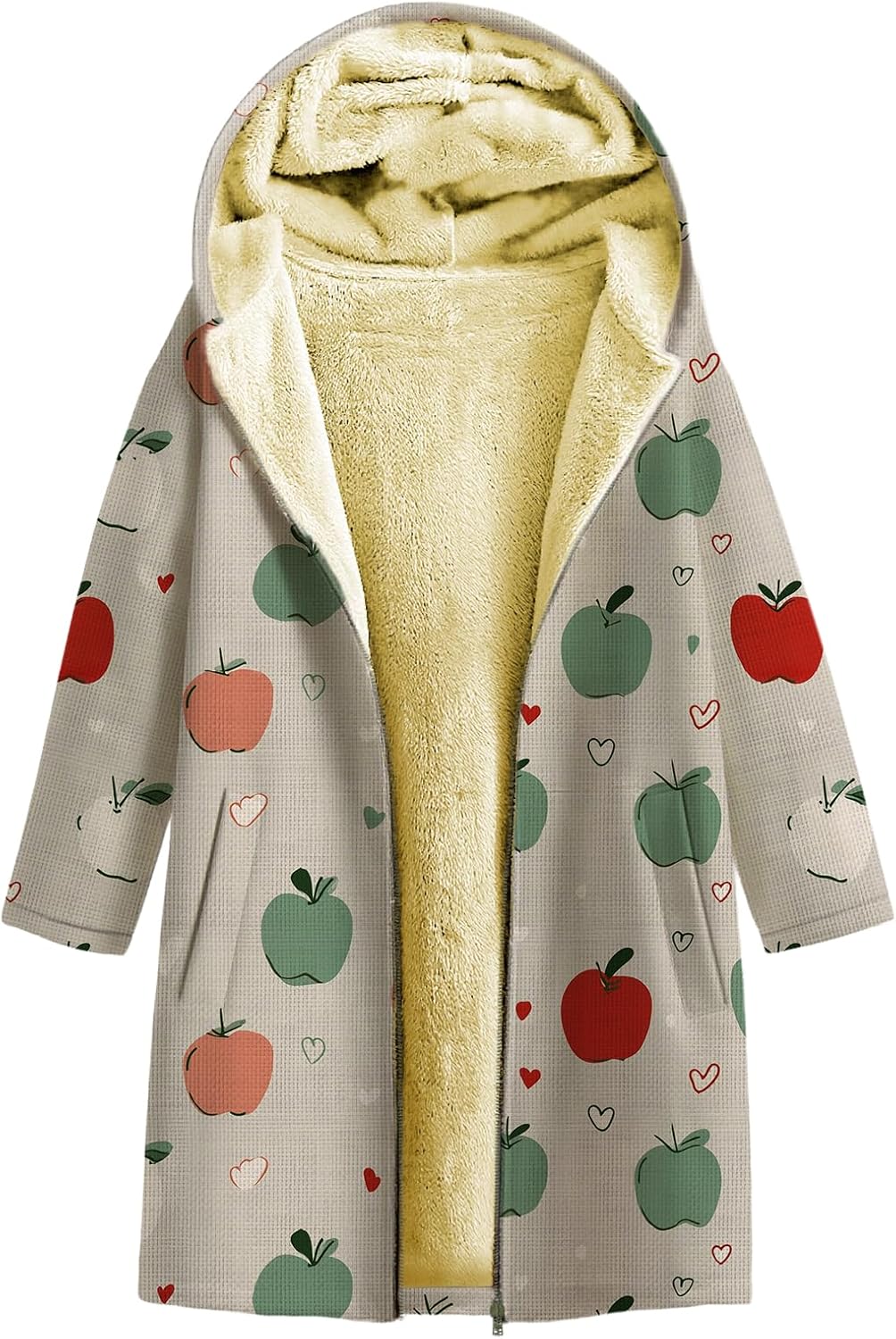 Fall Jackets For Women 2025 Western Long Sleeve Sherpa Fleece Zip Up Retro Ethnic Print Fashion Casual Warm Coats