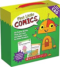 First Little Comics Parent Pack: Levels C & D: 20 Funny Books That Are Just the Right Level for New Readers