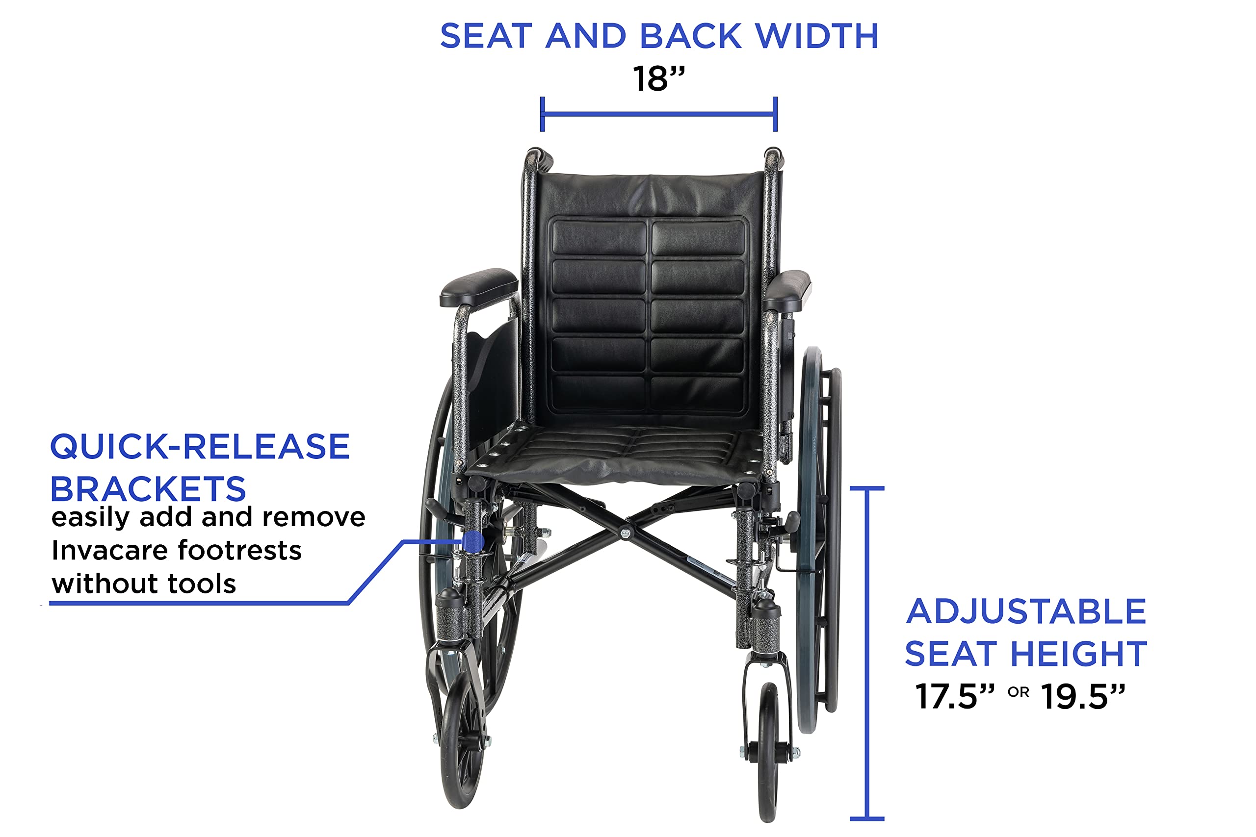 Invacare Tracer EX2 Wheelchair - Durable & Adjustable -3 Invacare Tracer EX2 Wheelchair - Durable & Adjustable -3