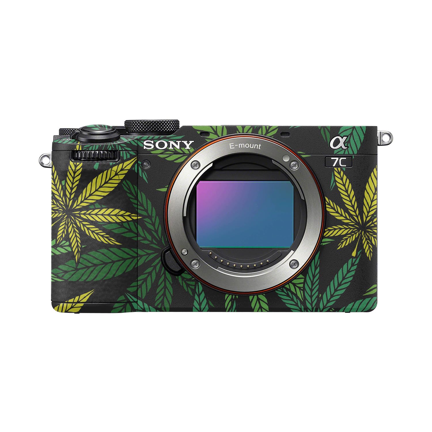 Camera Skin Compatible with Sony A7C Mark II (2023) - Cannabis Culture - Premium 3M Vinyl Protective Wrap Decal Cover - Easy to Apply | Crafted in the USA by MightySkins