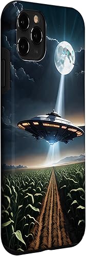 Miniatura 3 de Funda para iPhone 11 Pro Alien Abduction UFO Space Ship UAP Flying Saucer