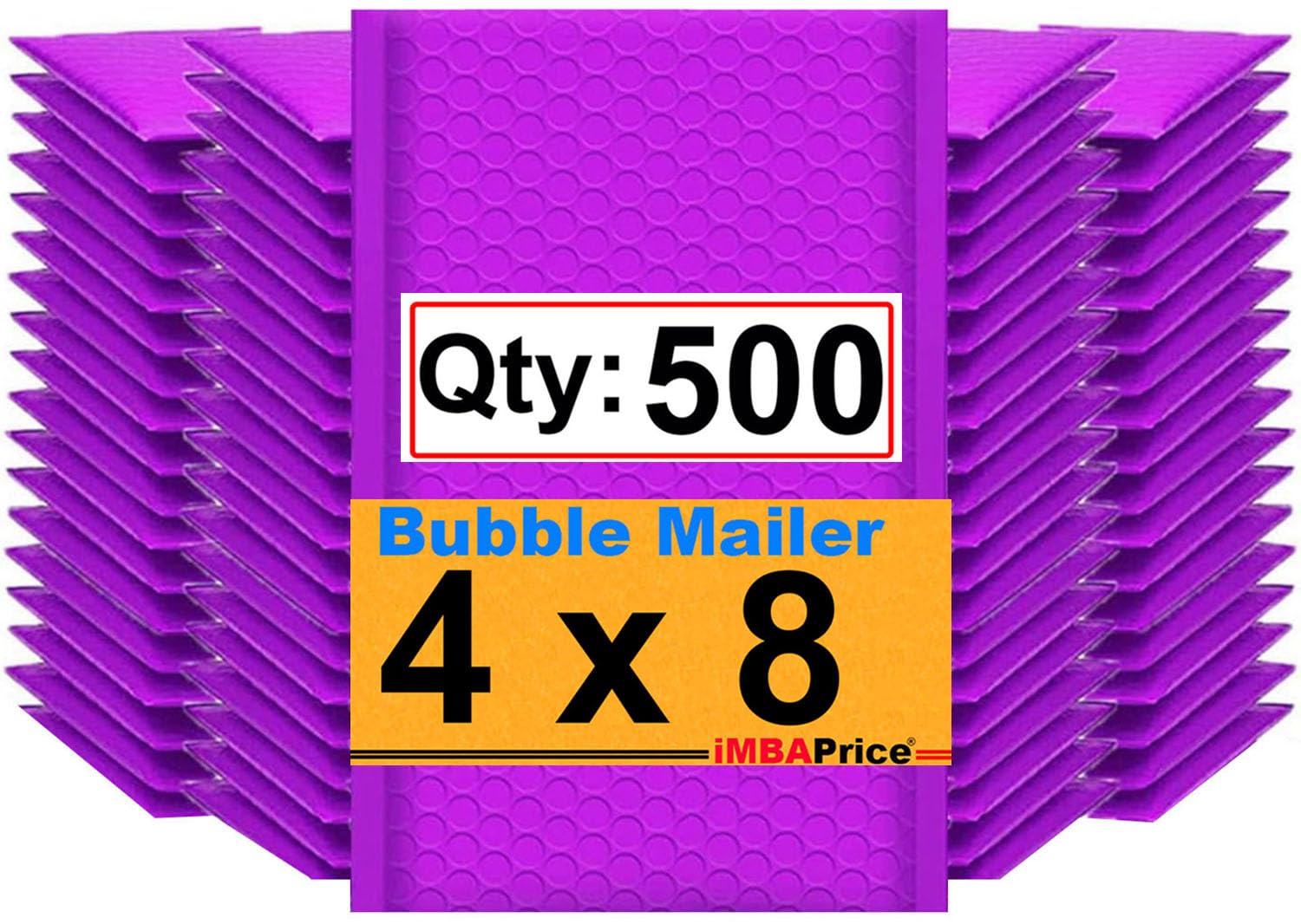 Unbranded 6 In X 6 In Envelope Bags & Poly Mailers 500 Poly Bubble Mailers 6x10 Inches - EcoSwift Recyclable Padded Shipping Envelopes Polyethylene - Foto 9