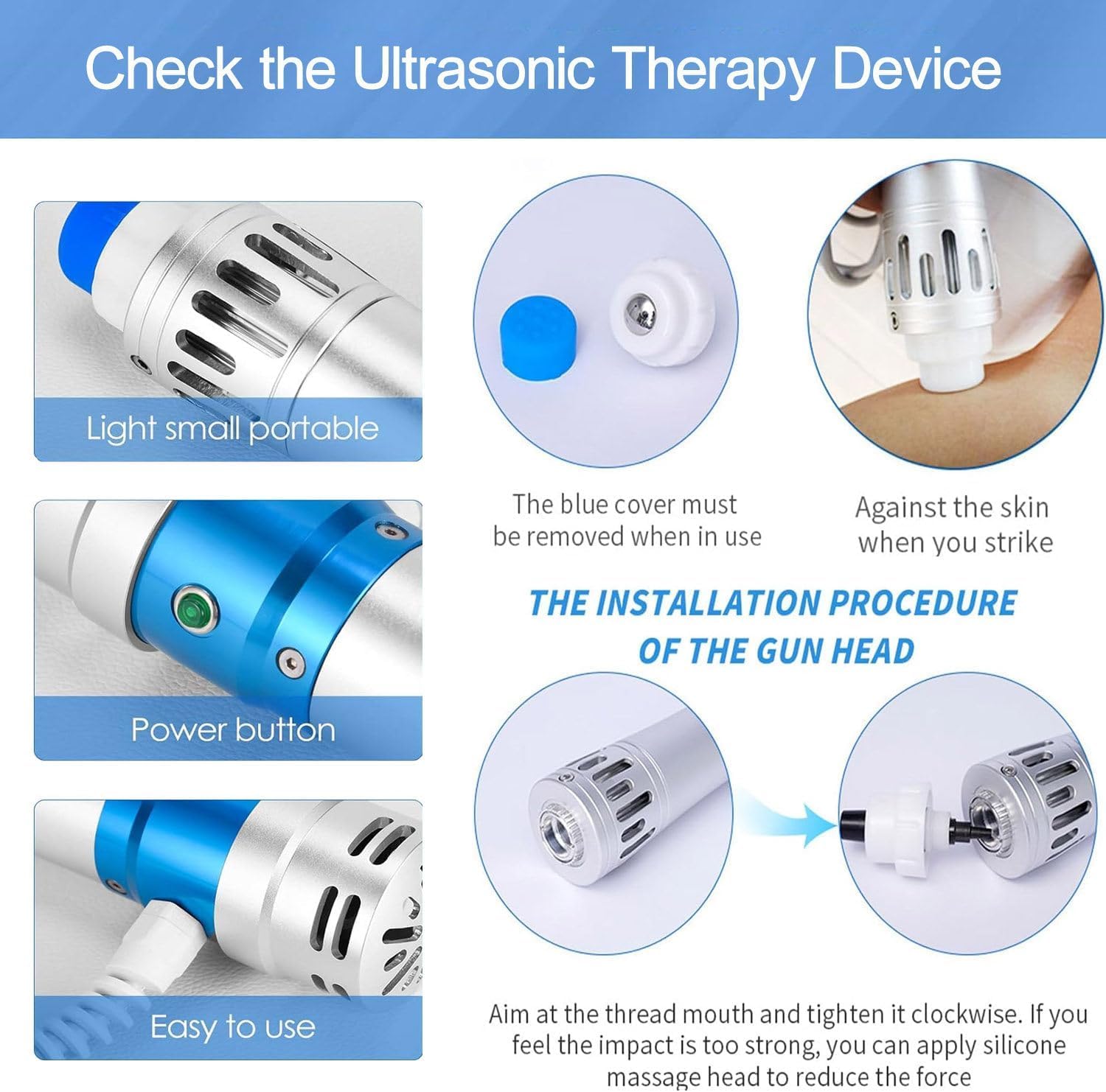 Stoßwellentherapie Gerät Erektile Dysfunktion Fokussiertes Stoßwellentherapiegerät ED Extrakorporale shockwave therapy machine Maschine für Verbesserung Hautelastizität Bindegewebsstraffung