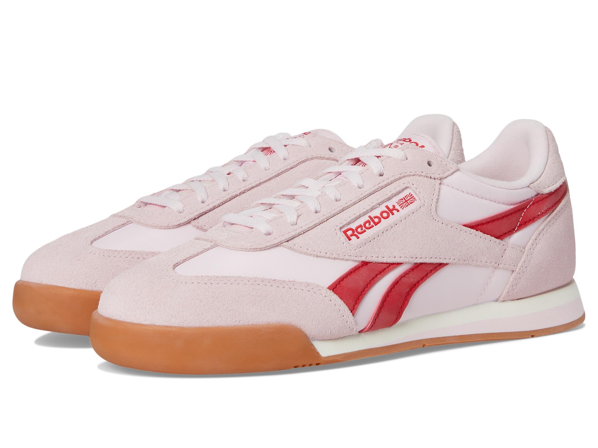Reebok Unisex Campio XT Sneaker, Pink/Red/Gum, 10 US Men