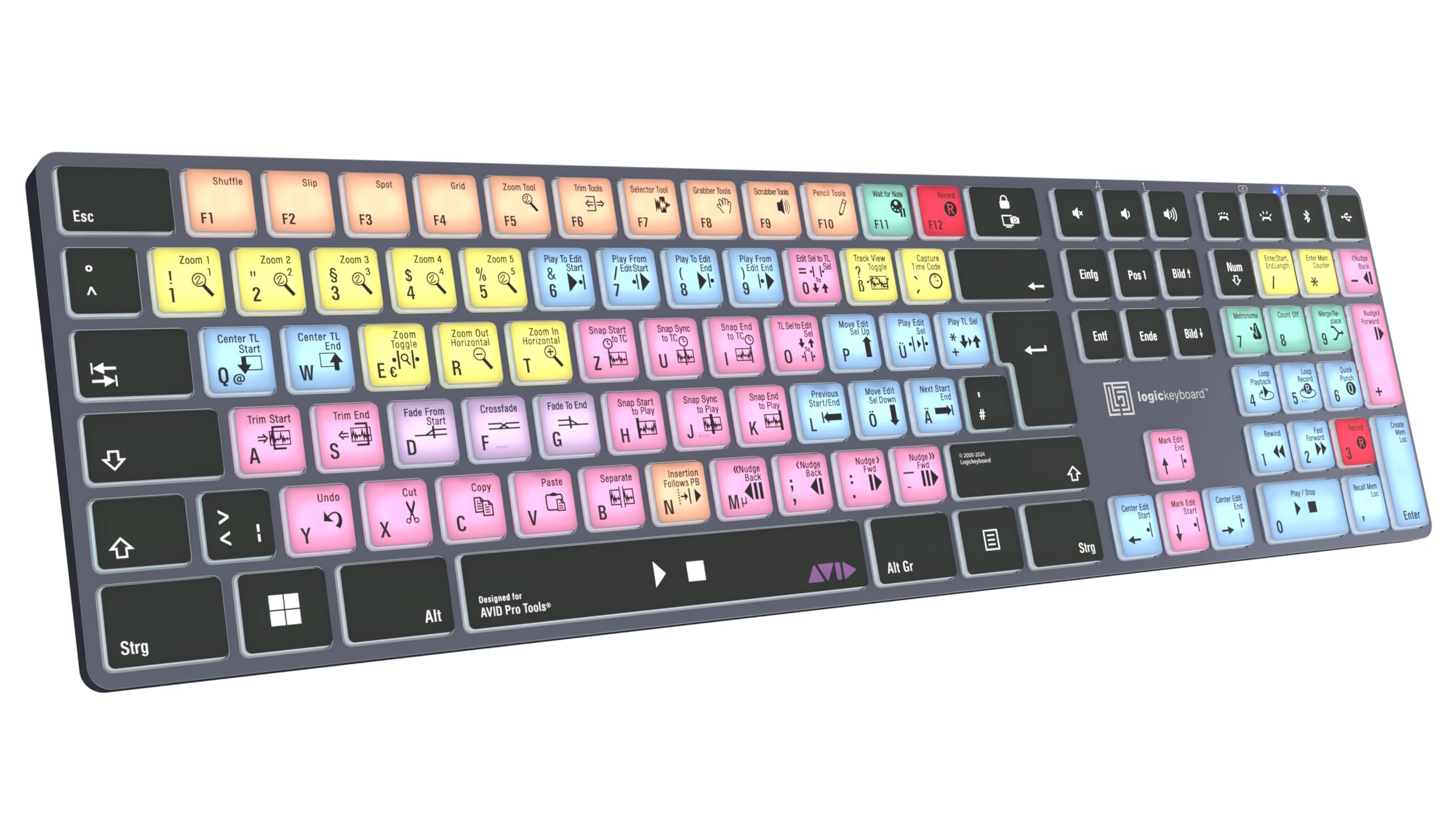 Logickeyboard Avid Pro Tools Titan DE PC