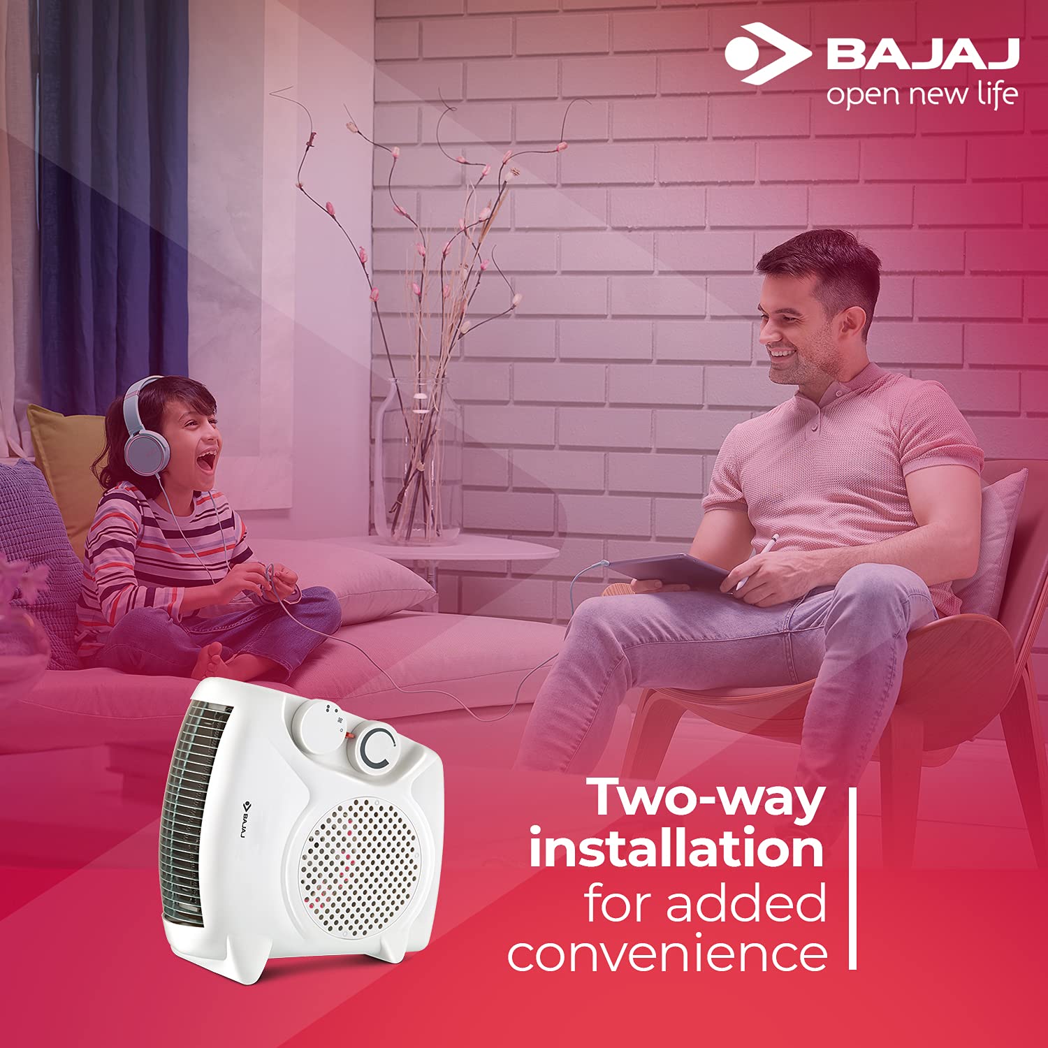 Bajaj Majesty RX10 2000 Watts Heat Convector Room Heater (White, ISI  Approved) : Amazon.in: Home u0026 Kitchen