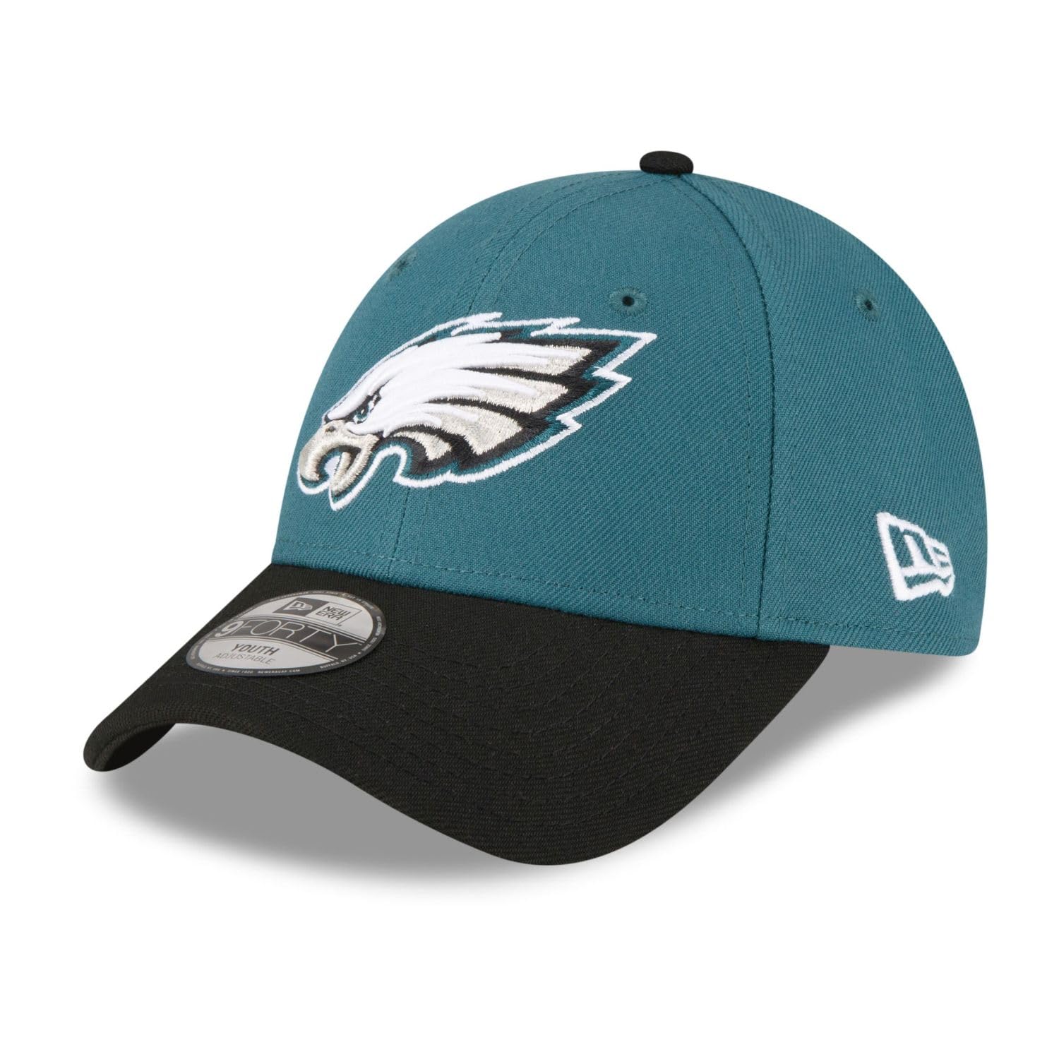 New Era Black 9Forty Kids Youth Cap - League Philadelphia Eagles - Youth