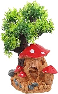 Parliky Esconderijo De Répteis Decorações De Tanques De Reptisoil Decorações De Tanques De Peixes Animais De Estimação Abrigo Caverna Esconderijo De Resina De Répteis Caverna Esconderijo