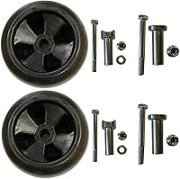 Vista 1 de Dos (2) ruedas de cubierta compatibles con JohnDeere SCOTTS S1642 S1742 S2046 S2048 S2348 S2546