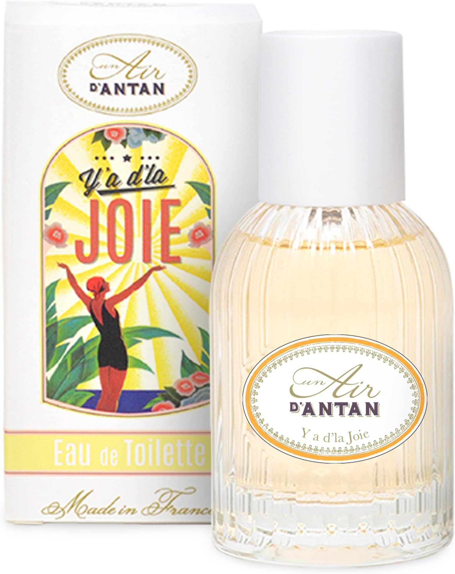 Un Air d'Antan Floral Perfume 55ml - Women's Perfume with Orange Blossom, Rose Petal, Lily of the Valley - Cruelty Free Sweet Perfume for Women, Perfume for Mum