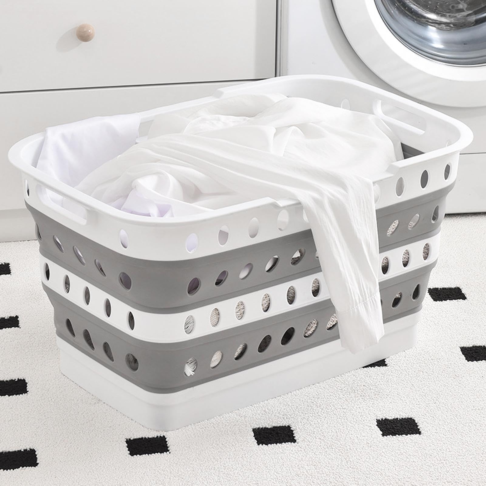 Wäschekorb Im Wohnheim, Faltbar, Große Organisation Mit Beinen, Wäschekorb, Platzsparendes Design Für Wohnheim, College, Badezimmer, Schlafzimmer, Kinderzimmer, Wohnmobil, Schrank, Outdoor, Gastgewerb
