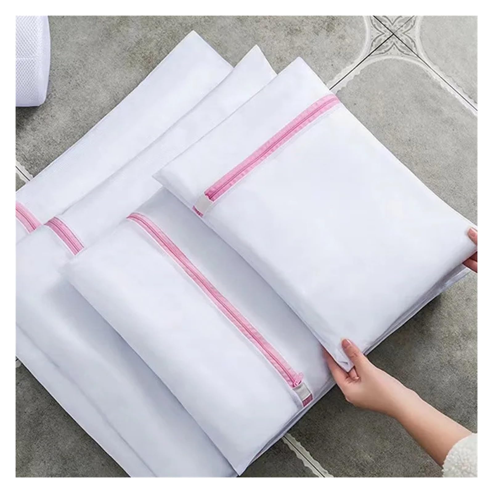 Sacchetti for biancheria a maglia fine da 10 pezzi per Camicie