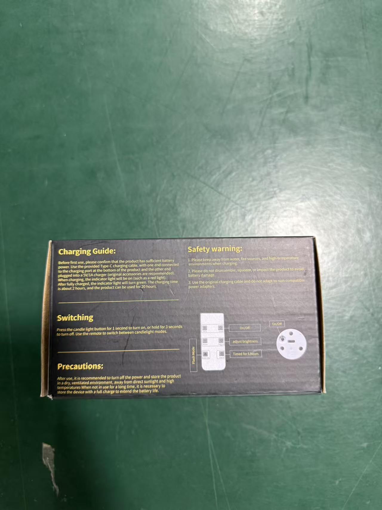 Pack de 6 Velas LED Recargables sin Llama, Velas Eléctricas con Mando a Distancia y Temporizador, Reutilizables, hasta 4 Días de Autonomía, Decoración para Hogar y Bodas