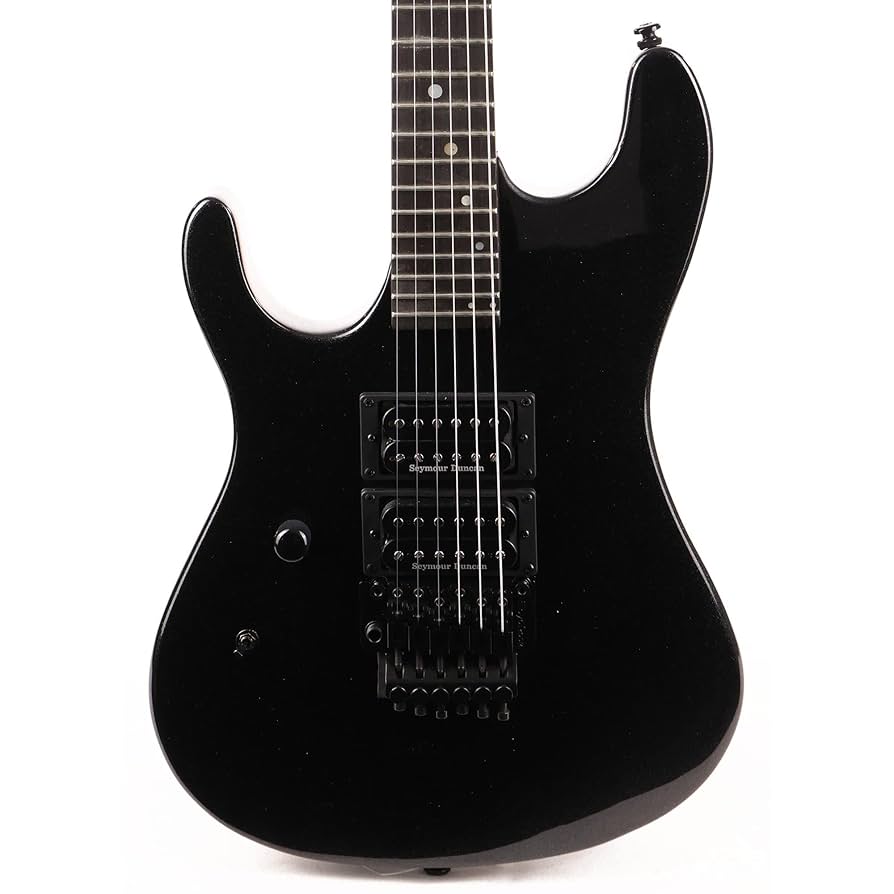 Amazon.com: Kramer Nightswan Floyd Rose Left Handed, Jet
