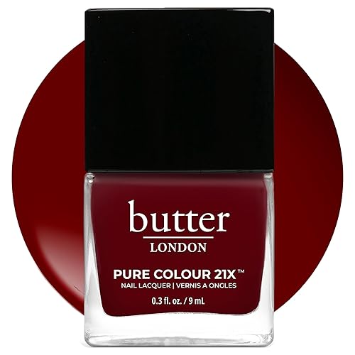 butter LONDON PC21X Esmalte de Uñas - Secado Rápido, Color de Larga Duración con Acabado Tipo Gel y Esmalte de Uñas Resistente a Astillas que Ayuda