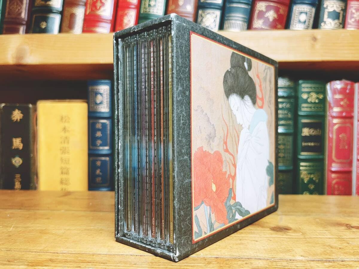 須*夫様 未開封未使用品　廃盤　朗読全集 怪談傑作集 CD全6枚揃 吉行淳之介 未開封未使用品 廃盤 朗読全集 怪談傑作集 CD全6枚揃 吉行淳之介 選定