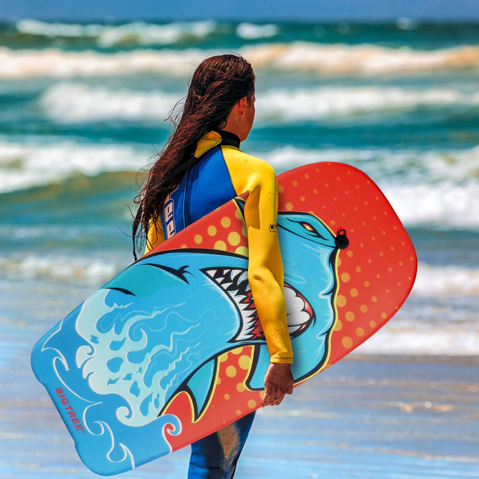 KAHOO Body Boards for Beach, Lightweight Body Board 37IN/41IN  