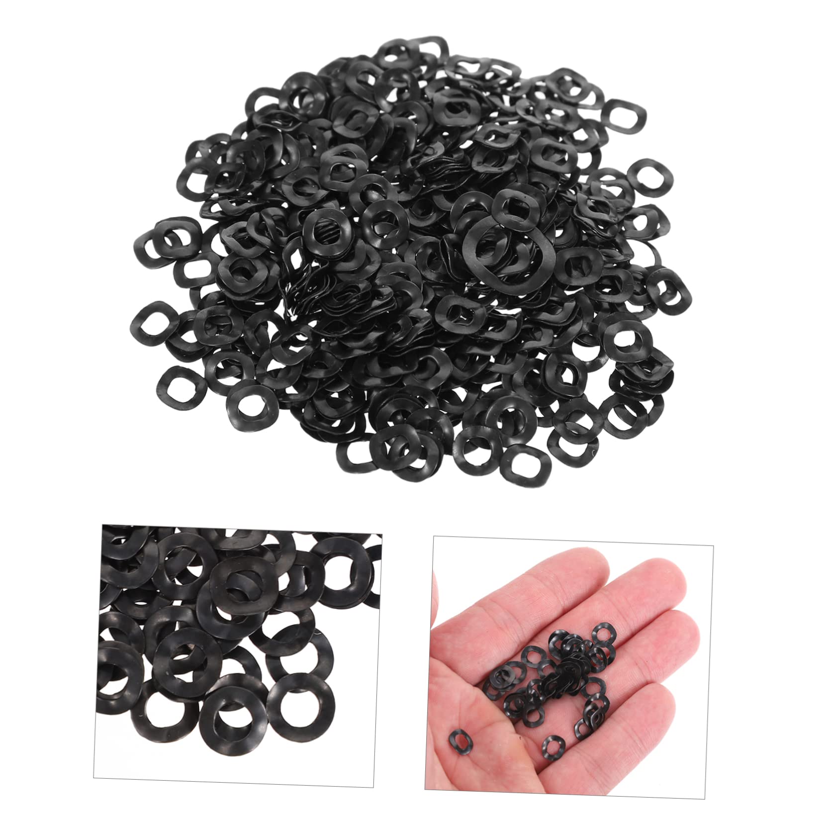 CHILDWEET Compression Type Spring Wave Washers 3 Washers Assortment Metal Spring Washer Prevent Loosening Fasteners